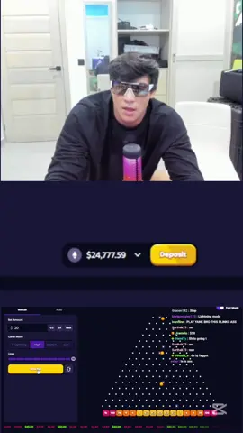 Togi dropped the Plinko method 🤯💰! #gambling #fypシ゚ #roobet #plinko 