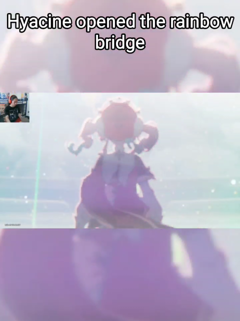 Hyacine opened the rainbow bridge  #Honkai #HSR #HonkaiStarRail #Gameplay #Gaming #PC #Anime #AnimeGamer #Weeb #Otaku #Funny #Lol #YouTube #Clip 