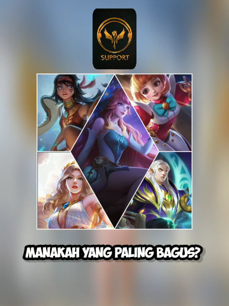 Tier List 5 Support Terbaik buat Healer #mlbb #mobilelegends #foryou 