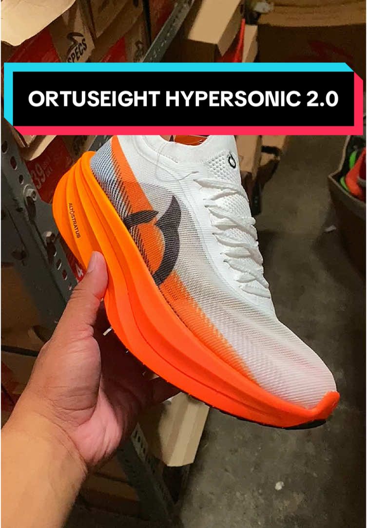 Sepatu lari running ortuseight hypersonic 2.0 original #ortuseightindo🇲🇨 #fyp #hypersonic20 #carbonplate 