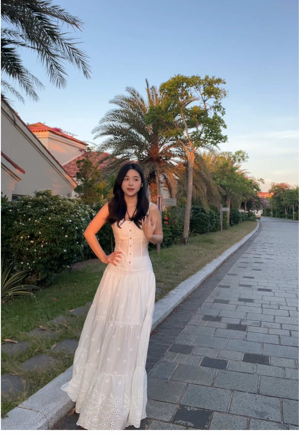 Dạo nì bận quá hong có draft mới 😭😭 #whitedress #fitcheck 