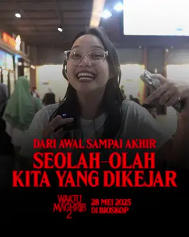 CIREBON PETCAAAAHHH 🔥🔥🔥 Katanya nonton Waktu Maghrib 2 serasa lagi ada di dalam filmnya, ikut dikejar-kejar beneran 😱😰  Terima kasih teman-teman sudah nonton duluan meramaikan bioskop kemarin ❤️ Teman-teman di Garut, Lampung, Tasikmalaya, Makassar & Balikpapan selamat nonton duluan di bioskop hari ini yaa 🥰 #WaktuMaghrib2 #WaktuMaghrib #tiktoktainment #fyp #rekomendasifilm #horor #filmhororindonesia 