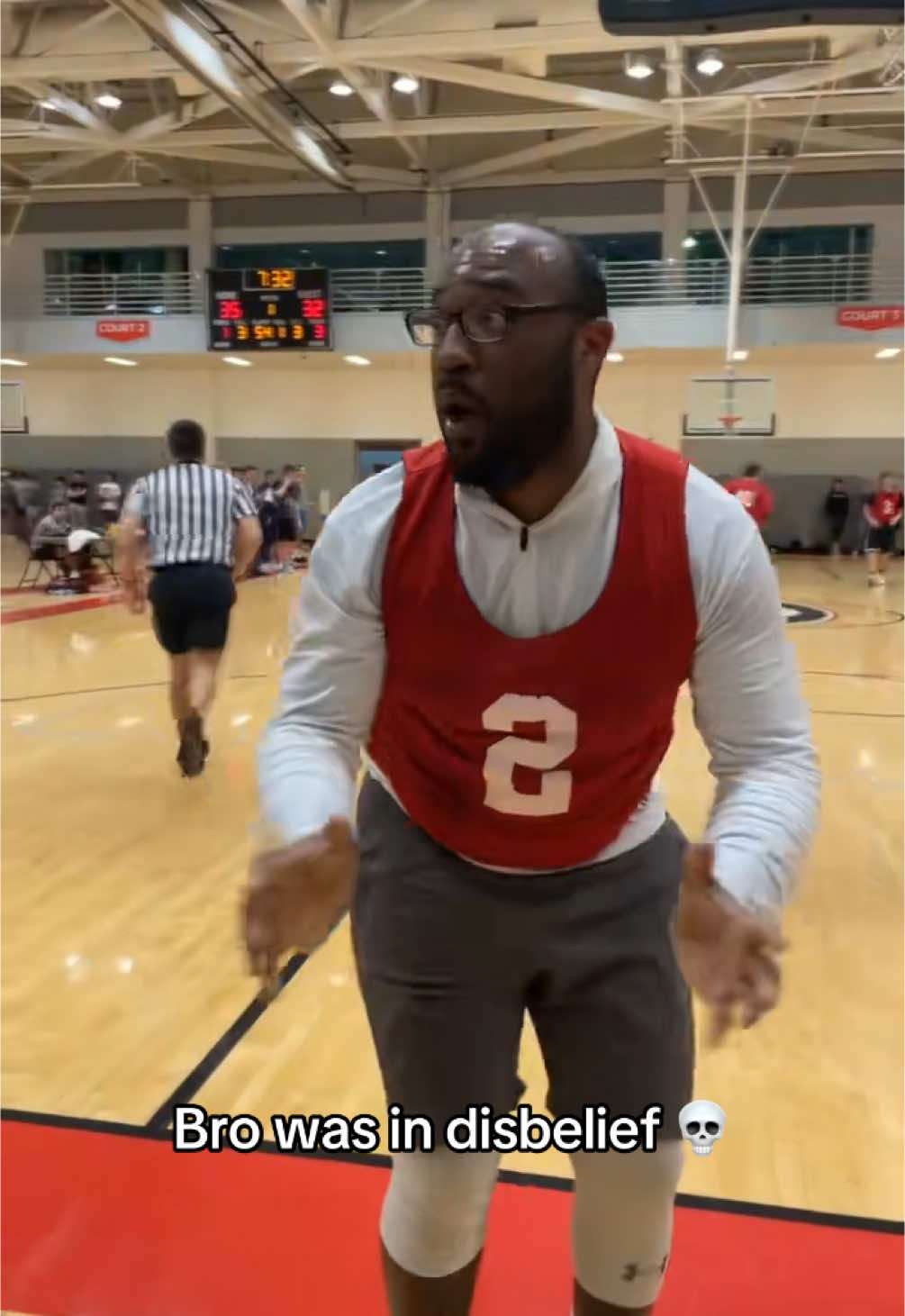 “Are you fr?” 😭 (@meme.) #basketball #bball #funny #fail #hoops 