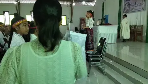 Dirigen Cilik Penampilan kedua dari Adik Alana Kor bersama dengan kakak kelasNya #katolikindonesia  #katolikku_keren  #promotorgerejakatolik 
