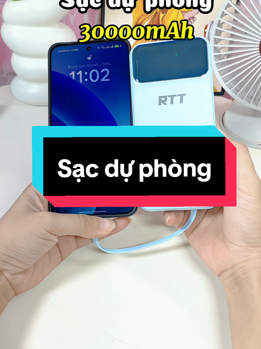 Sạc dự phòng 30000mAh #sacduphong30000mah #sacduphong 