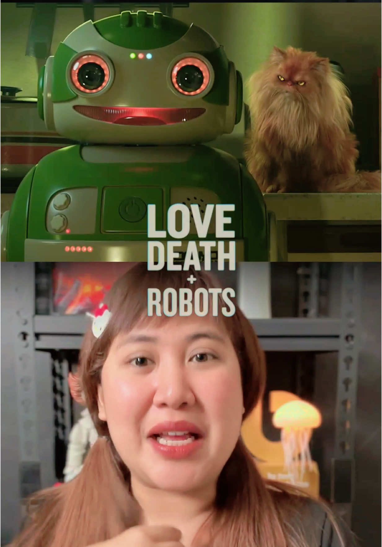 แมวจะยึดโลกสักวัน 🔥💀#เรื่องนี้ต้องดู #lovedeathandrobots #netflixth #TikTokพาดู #รวมตัวคอหนัง #บันเทิงtiktok #pizzamovie #แนะนำหนัง #แนะนำซีรีส์ #รีวิวหนัง #รีวิวซีรีส์