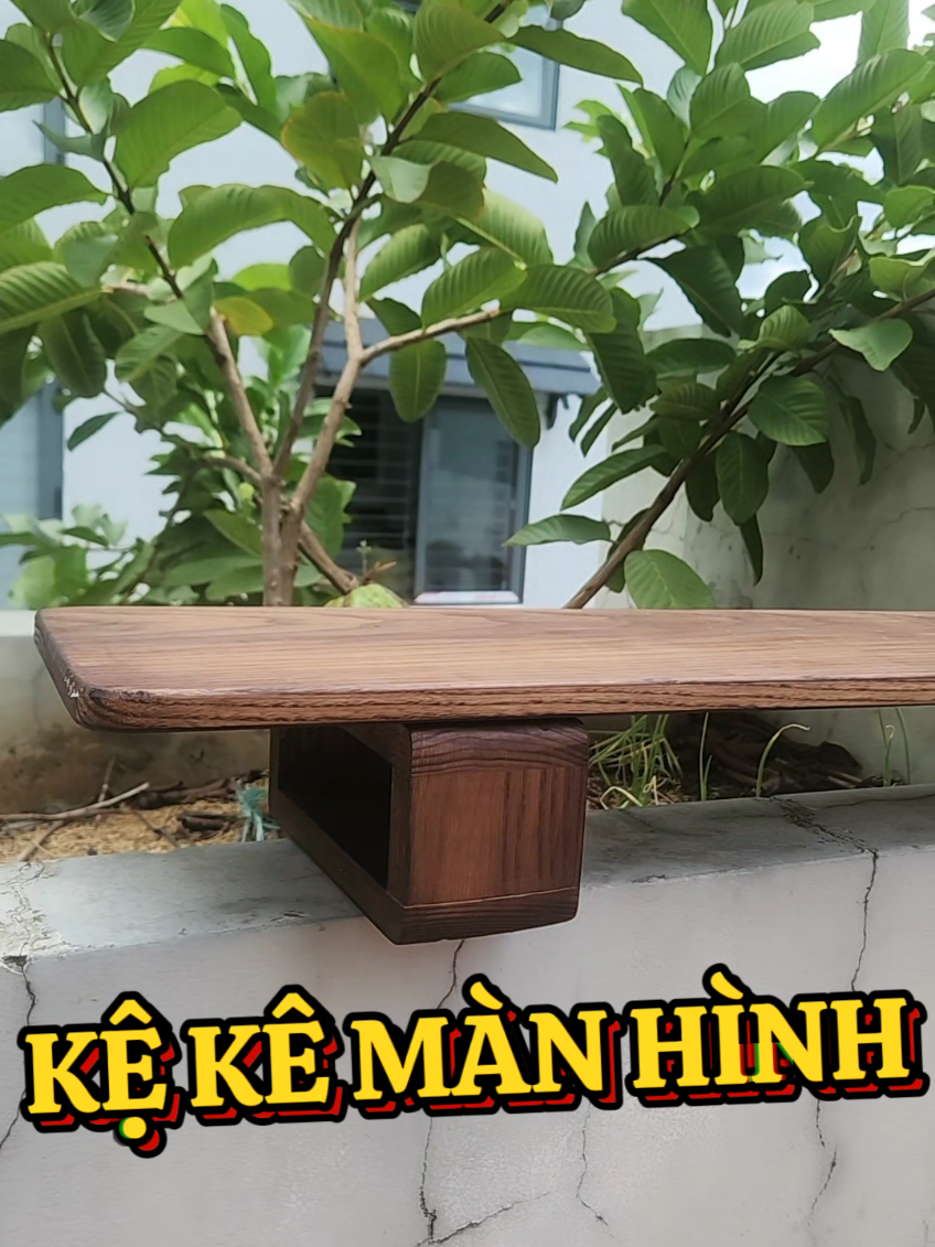 Kệ kê màn hình máy tính cao cấp bằng gỗ Tần Bì nhập #kekemanhinh #kemanhinhmaytinh 
