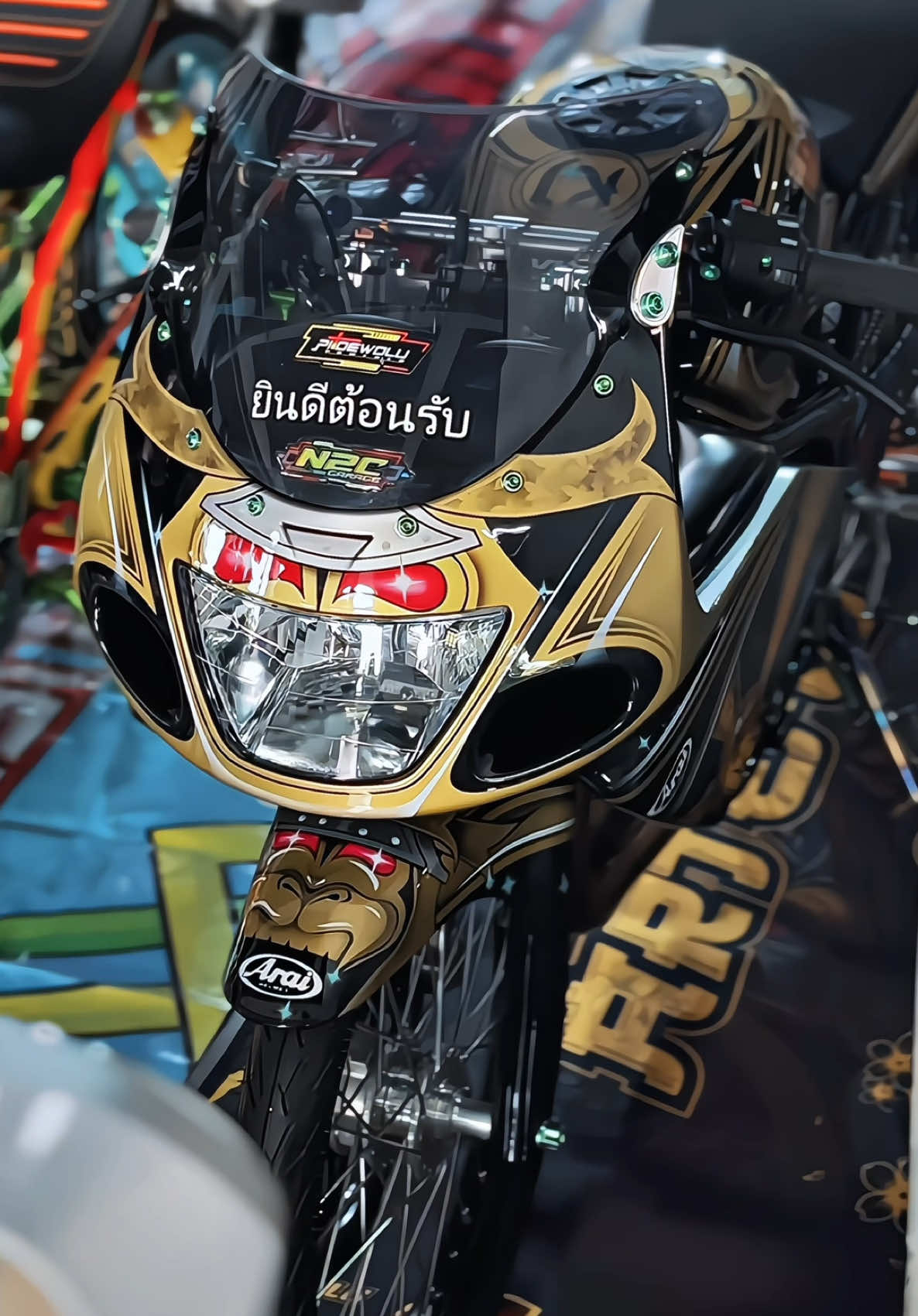 My style, ngops start 🥵 #twostroke #kj 