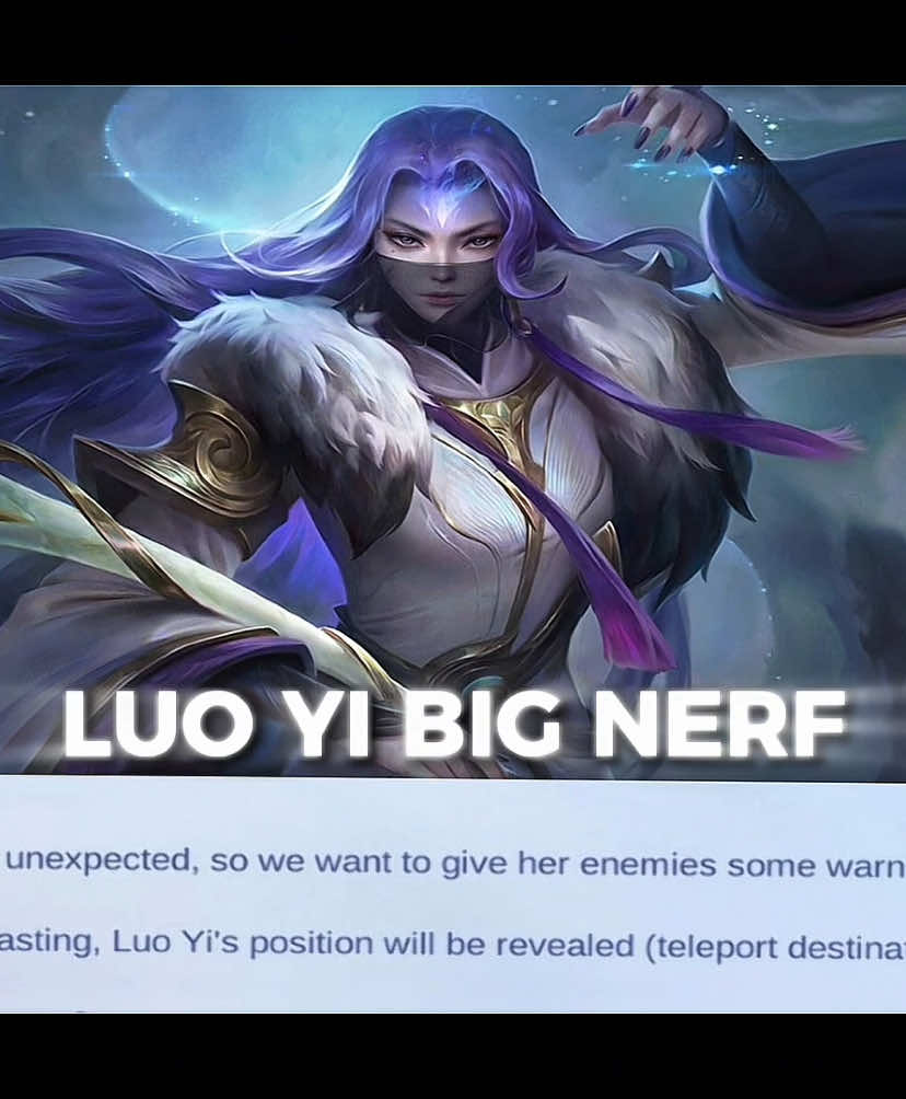 No more suprise attack moonton why😭😩 #MLBBLuoyi #MLBB #MobileLegends #shikiwillriseagain #mlbbphbo 