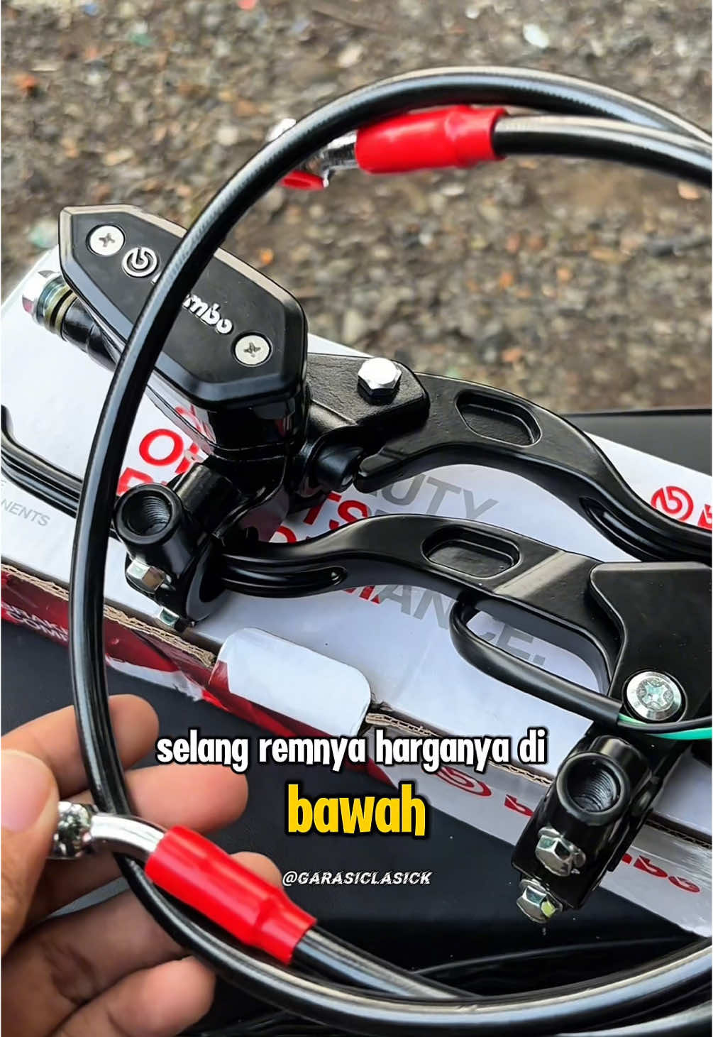 Gk normal master rem brembo oval set selang remnya cuma diobral 90rb an #masterrembrembo #masterrembrembooval #masterremcopyrcb #garasiclasick 