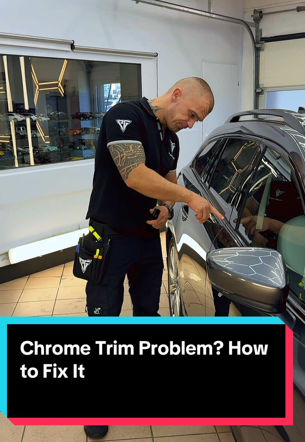 Chrome Trim Problem? How to Fix It In this video, we show how to fix a chrome trim when the wrap starts peeling due to overstretching. Instead of trying to patch it, we replace the film for a clean and professional result. A quick and simple method to restore the perfect look of your car. #CarWrapping #Detailing #ChromeTrim #WrapRepair #VinylFix #DIYCarMods #ChromeProblem #AutoDetailing #Mazda #Mazda6