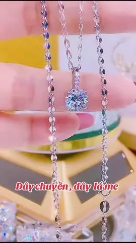 Dây chuyền , dây  lá me mặt nụ#thinhhanh #xuhuongtiktok #xuhuong #hhhhhhhhhhhhhhh #daychuyen 