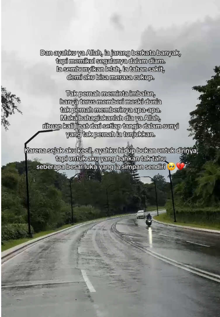 sehat-sehat terus ya pah 🥺🫶🏻✨