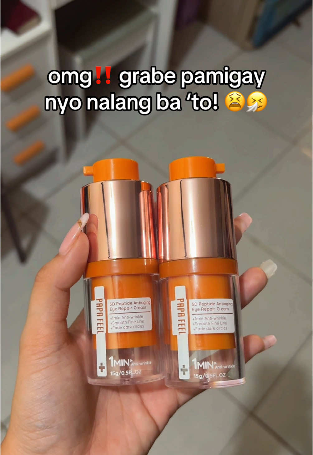 naka sale today papafeel 5d peptide eyecream tanggal talaga panda eyes mo dito #fyp #foryoupage #papafeelph #5dpeptideeyecream #eyecream #papafeel5dpeptide #peptideeyecream @PAPA FEEL beauty shop 