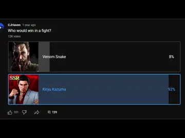 Kiryu would no diff tbh #yakuzagame #likeadragon #ryugagotoku #sega #fypシ #fyp #lad #yakuzameme #memes #meme #rgg #yakuzatok #real #relatable #kiryukazuma #debate #whowouldwin