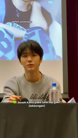 itu yg kemarin bilang gak bakal pake tank top bedah org ya kayanya 😏 #JAEHEE #재희 #NCTWISH #NCT #FYP 