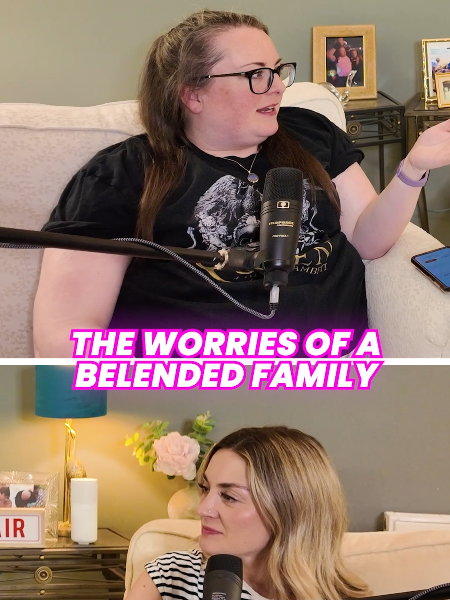 🥺 Will they look out for her? All the things you can't help but worry about, bleded family or not #wgtmpodcast #podcasts #parenting #mumsoftiktok #relatable #realtalk #blended #sibling