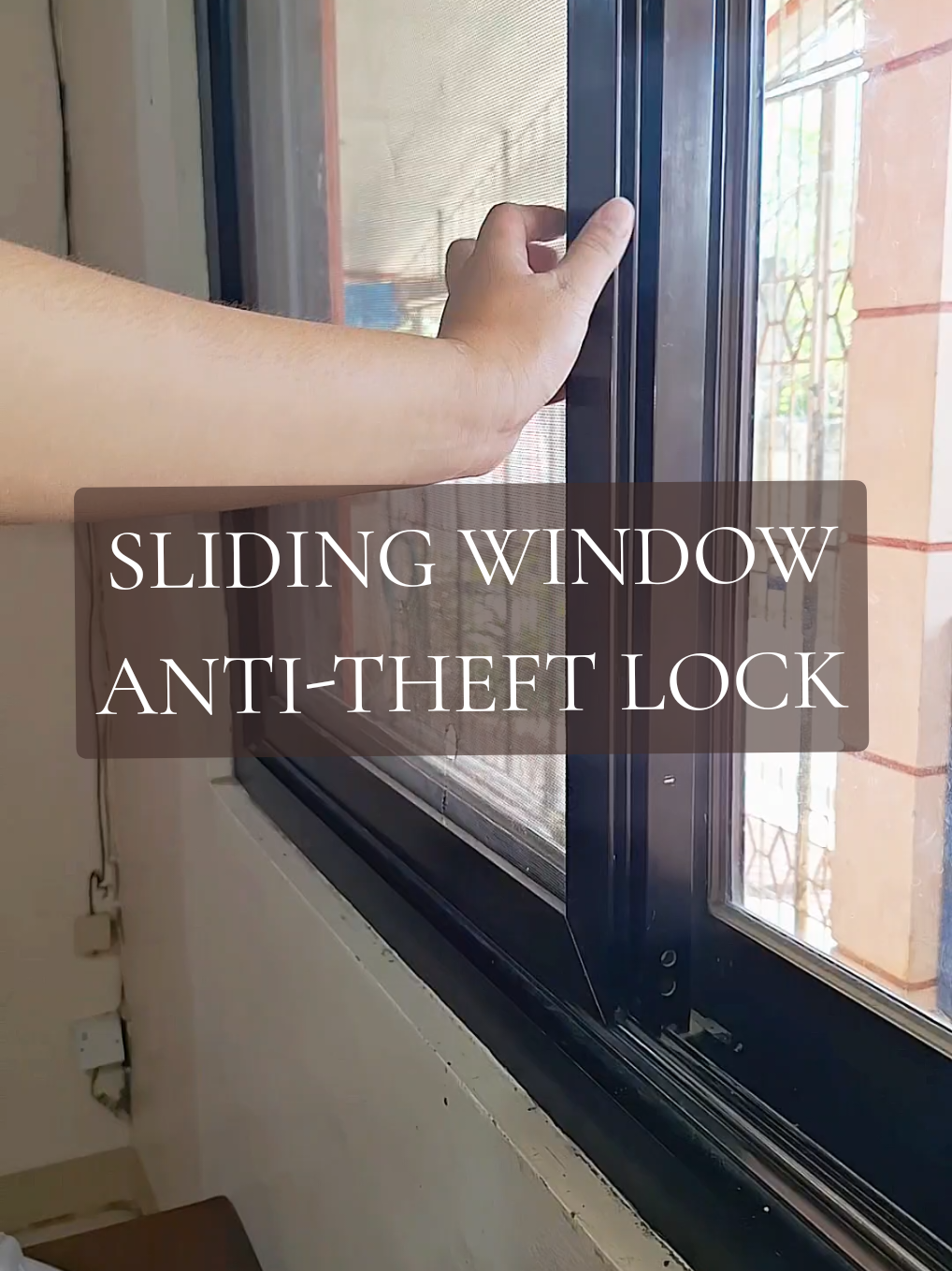 Anti-theft sliding window lock is a must have lalo na pag sira yung mga lock nyo ✨️ #slidingwindowlock #windowlock #antitheftlock 