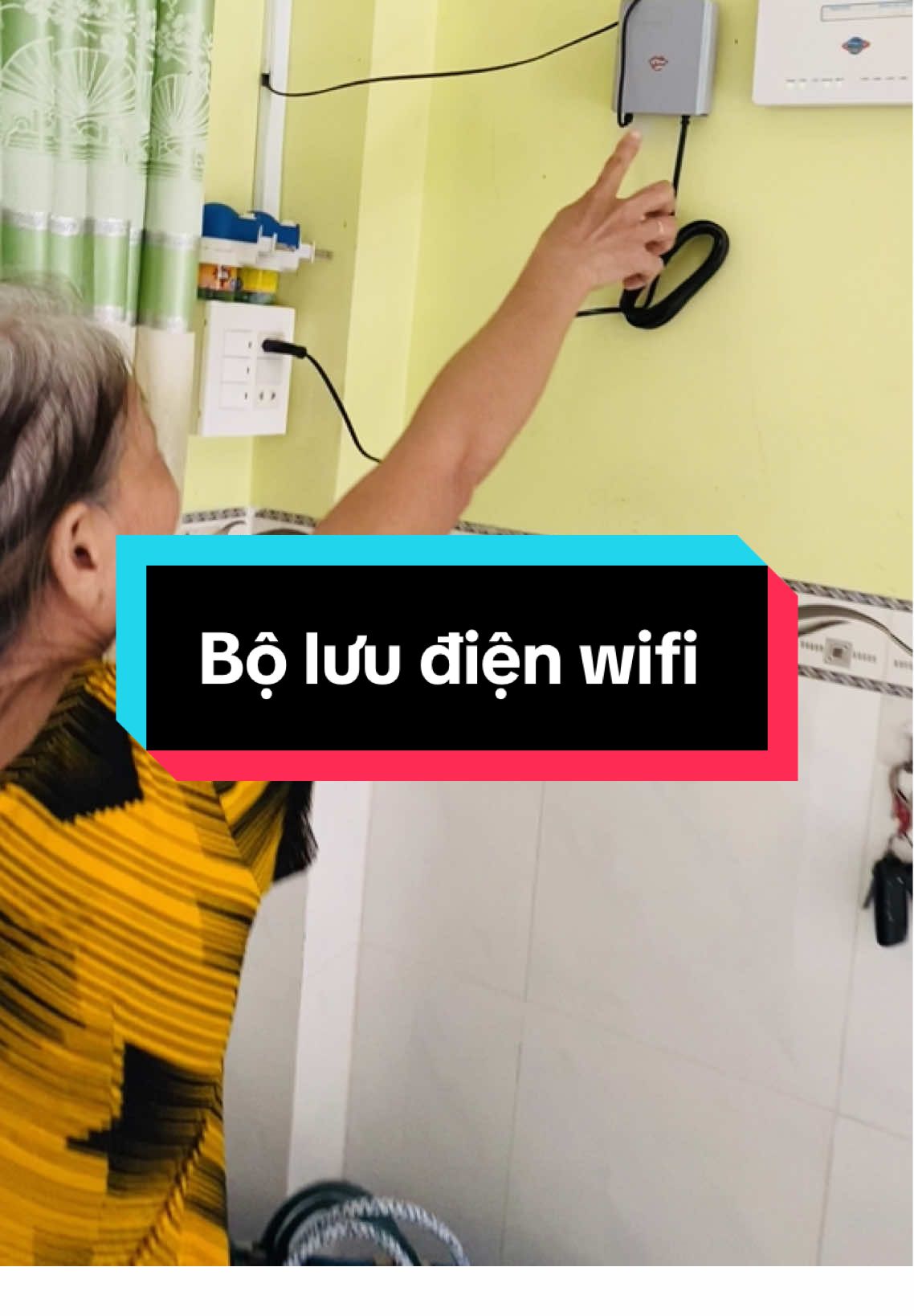 Bộ lưu điện wifi cho gia đình Sài wifi khỏi lo cúp điện #khanhbuitienich 