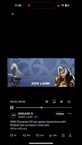 #marvelrivals #rogue #gambit #xmen #leaks #gaming #fyp 