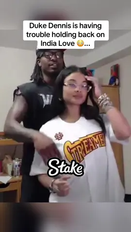 Duke Dennis is having trouble holding back on India Love 😳... #dukedennis #indialove #streameruniversity 