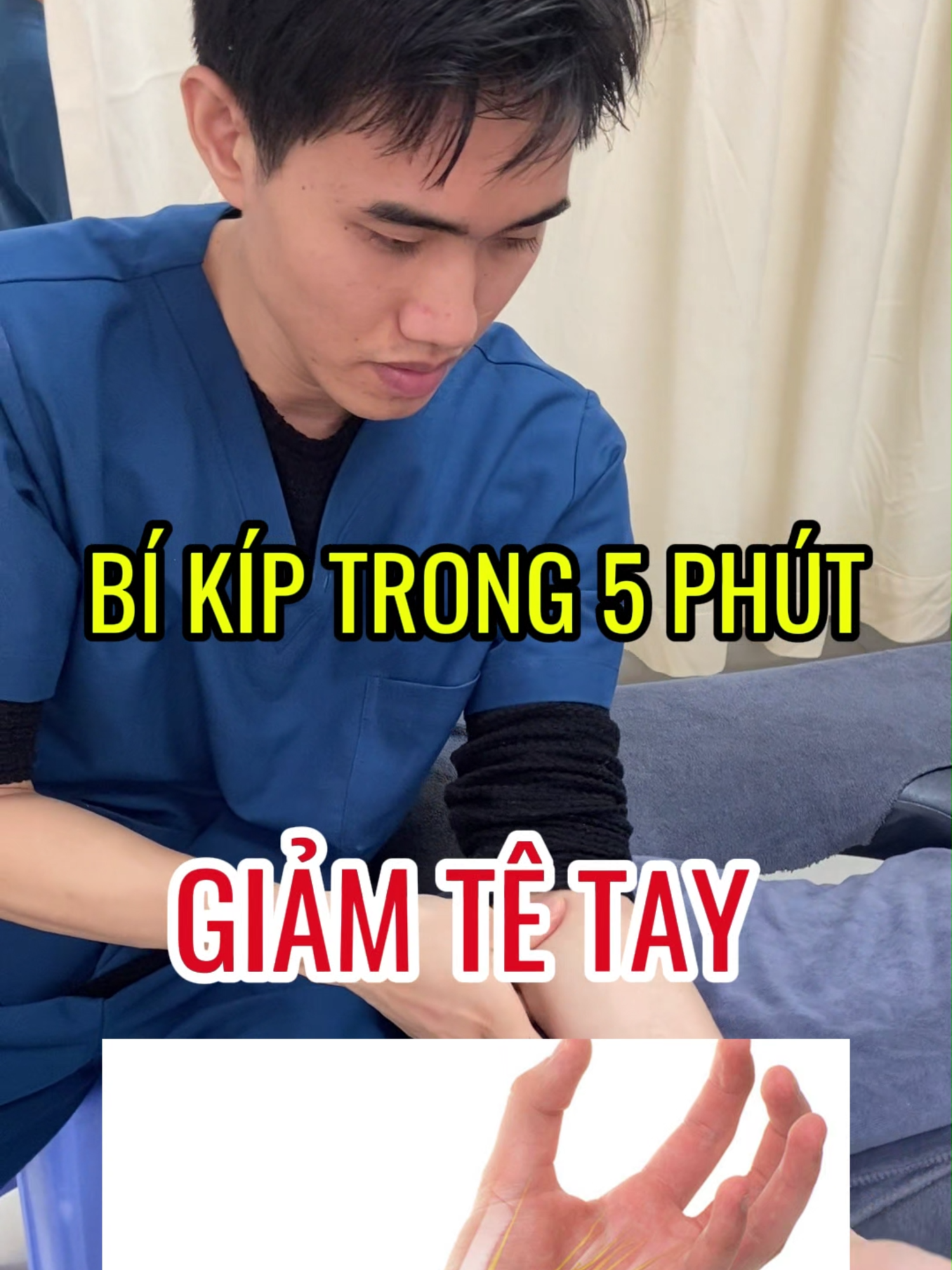 Bí kíp 5 phút giảm tê tay tại nhà  #tetay #tetaytechan #hoichungongcotay #carpaltunnelsyndrome #chanthuongthethao #coxuongkhop #songkhoe247 #thongtrilieuvien