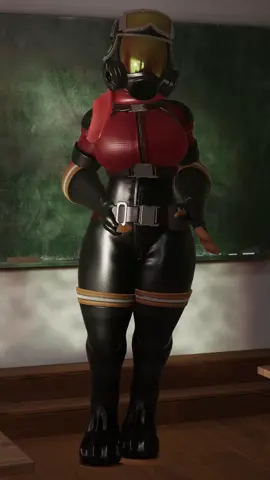 Still working on Fempyro, made an immersive glove system that works and is in sync. :3 #vrchatfurry #vrchatcommunity #furry #vrchat #3dmodeling #blender3d #3dart #tf2 #pyro #fempyroart #yeen #hyenid