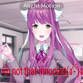 im not that innocent／(^ x ^)＼ . . . . . . . . . #natsuki  #monika #fpy #fpy #fpy #fpy #dokidoki #مالي_خلق_احط_هاشتاقات 