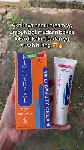 Bisa dipake dimuka jg ya guys , udah bpom jadi aman 😍 beli disini original #bioherbal #meilibeautycream #bekasluka #fyp #pageforyou 