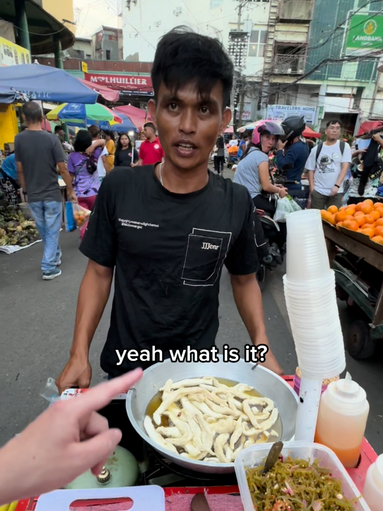 $0.70 fish ball 🏀 #streetfood #food #usa #foodreview