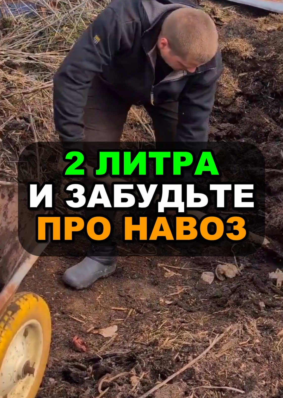Всего два литра полностью заменят навоз и перегной. Секрет плодородной почвы #огород #сад #дача