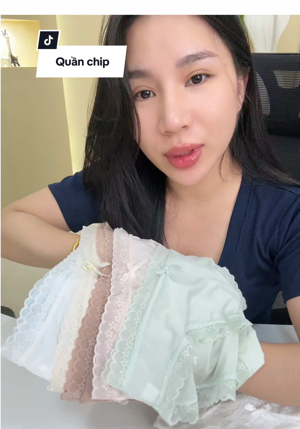 Quần lót nữ mặc siêu mát ✨ #linhbeo1m49 #1m49 