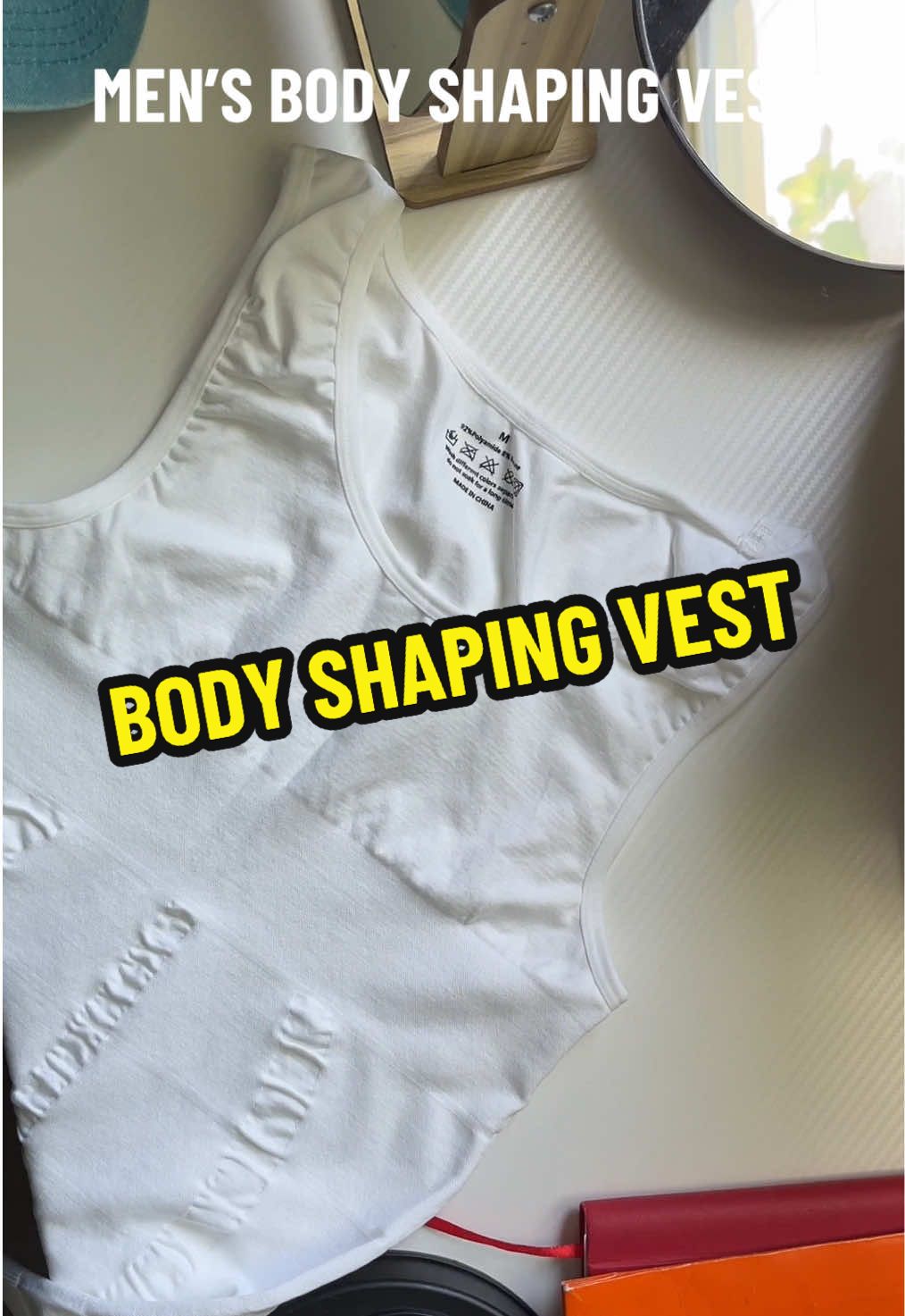 MEN’S BODY SHAPING VEST #compressionvest #compression #bodyshaping 
