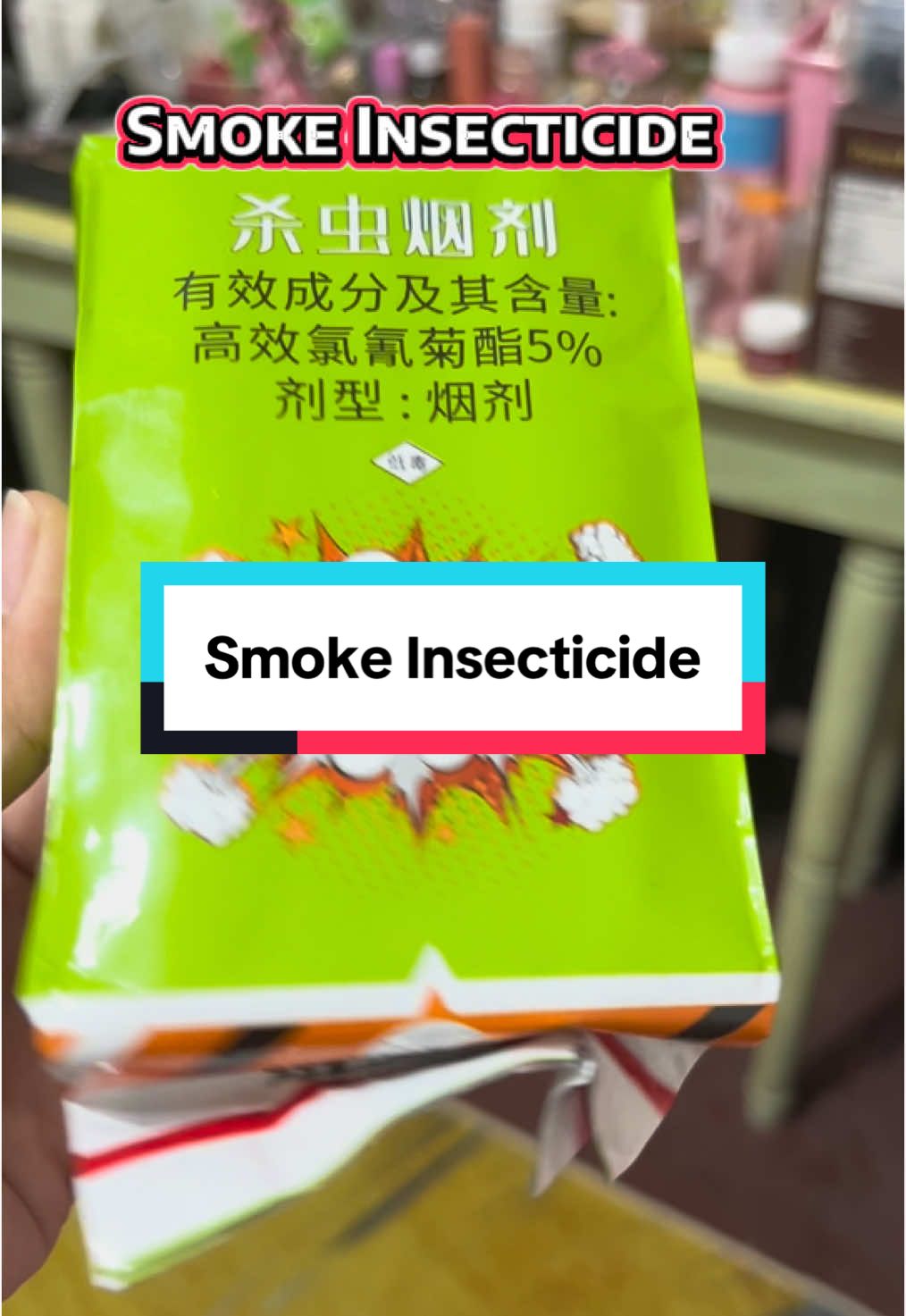 Smoke Insecticide #smokeinsecticide #insecticide #smoke #insects #insectsoftiktok #foryou #viralvideo #follower 