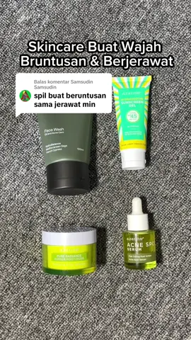 Membalas @Samsudin Samsudin #skincarecowok #acneskin 