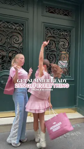 25% OFF EVERYTHING! 😍 Get summer ready with your favourite items for less 🌞💸 ONLY TODAY ✨ *Discount is automatically applied to your cart 🛒  #fashiontiger #sale #getsummerready #Summer #summervibes #summersale #discount #outfit #summeroutfit