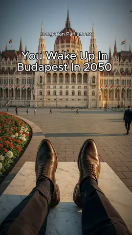 POV: You Wake Up In Budapest In 2050 #pov #budapest #hungary #aivideo #movie #fyp 