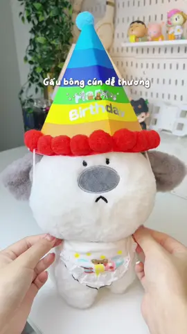 đáng iu quó zậyy 🐶🎂🎉 #gaubong #gaubongquatang #gaubongcute #cute #dethuong #xhtiktok #fyp #thaothichriviu #foryoupage 