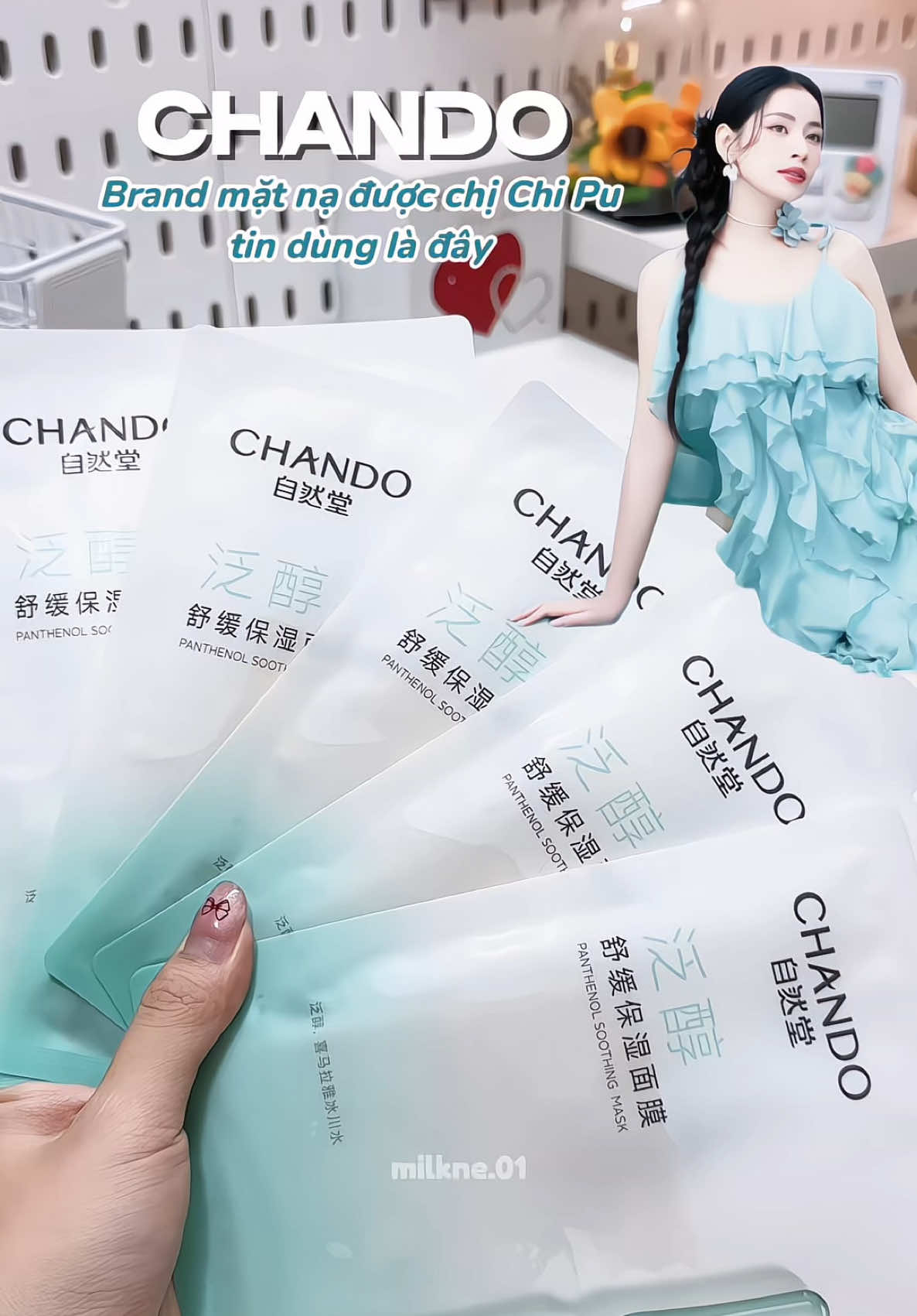 đắp xong da mịn như embe lun #ChandoHimalaya #maskchando #matnagiay #facialmask #goclamdep #reviewlamdep #viral #fyp 