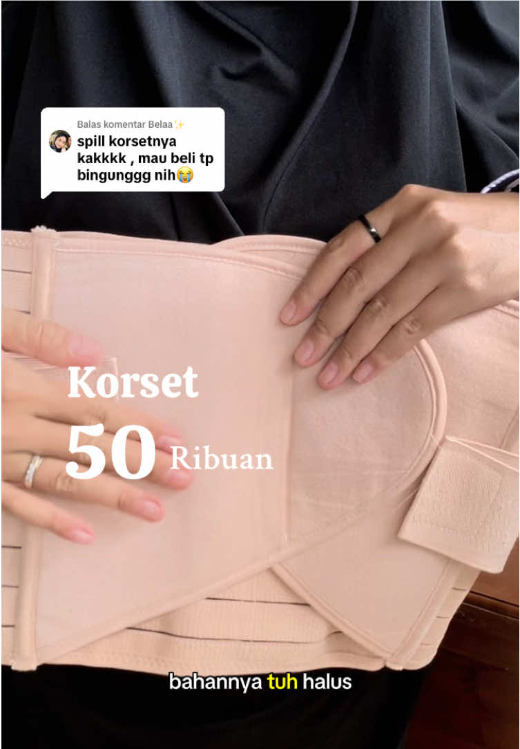 Membalas @Belaa✨ dapet rekomendasi korset pasca melahirkan dari buibu online, sekarang gantian aku rekomendasiin ke kalian yang juga bingung nyari korset yang worth it dengan harga yang ramah di dompet juga kayak aku. Hihi semoga bermanfaat 🫶🏻✨ #korsetperut #korsetmelahirkan #korsetpelangsing #korsetmurah #korsetperutbuncit #rekomendasikorset 