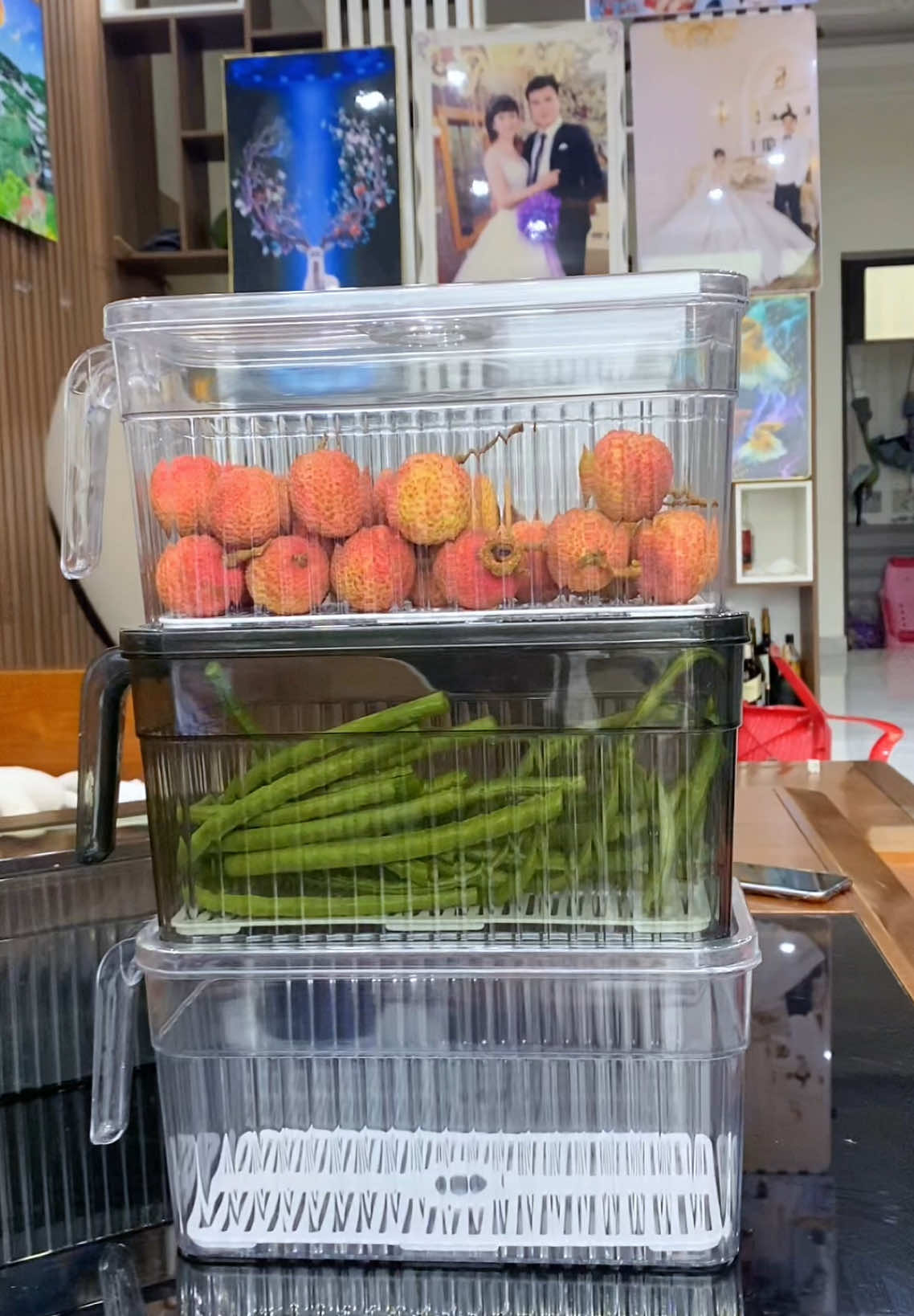 Hộp đựng thực phẩm tủ lạnh chuyên dụng, chất liệu nhựa pp cao cấp an toàn, mỗi hộp dung tích 4,5 lít#hopdungthucpham #hopdungthucphamtulanh #hopdunghoaquatulanh #hopdungthucphamcotaycam 