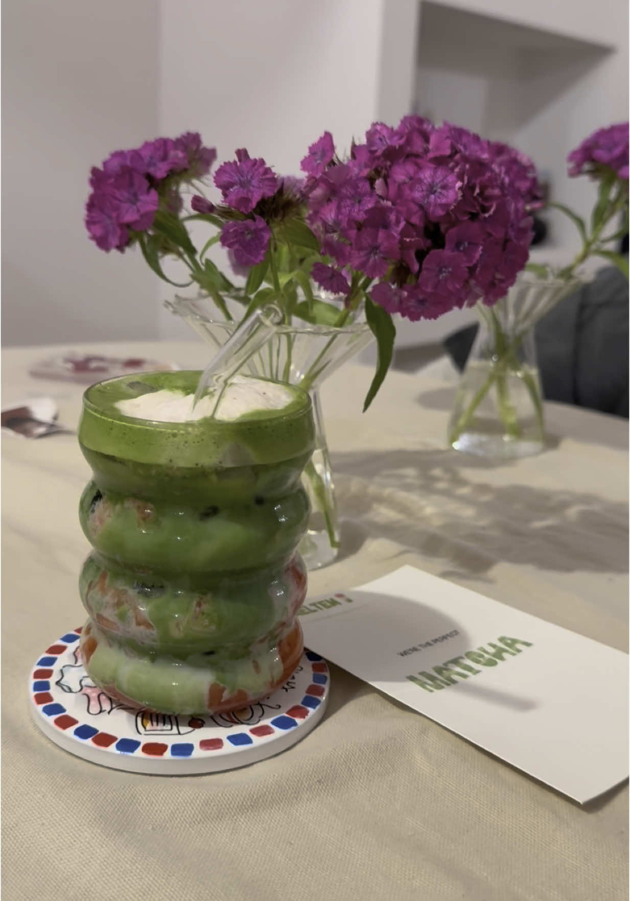 OMG dit was zo lekker !!!! #fyp #matcha #yoishomatcha #girlsnight 