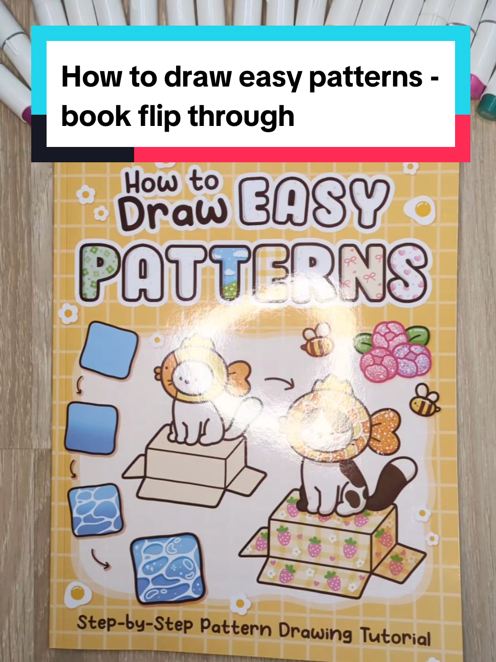 How to Draw Easy Patterns Flip-Through, a colouring practice book by @Southern Lotus Coloring  Available on Amazon http://amzn.to/45prTK4 #coloring #coloringbook #howtodraw #patterns #creativity #shading #texture #skills #inspiration #art #pattern #flipthrough 