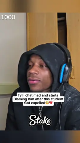Tylil chat mad and starts  Blaming him after this student Got expelled😳💔#tylilshow #fyp #viral #streameruniversity #kaicenat 