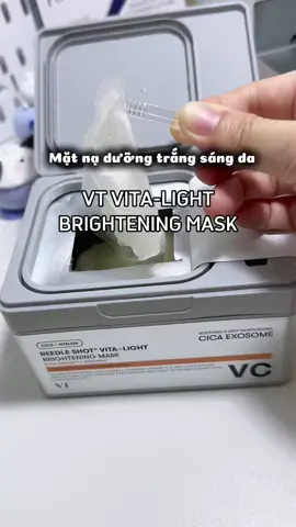 Mặt nạ 30 miếng VT cometics, trắng sáng da #vtcicamask #vtcosmetics #matna #matnacapam #matnatrangda #viraltiktokvideo #skincare #chamda 