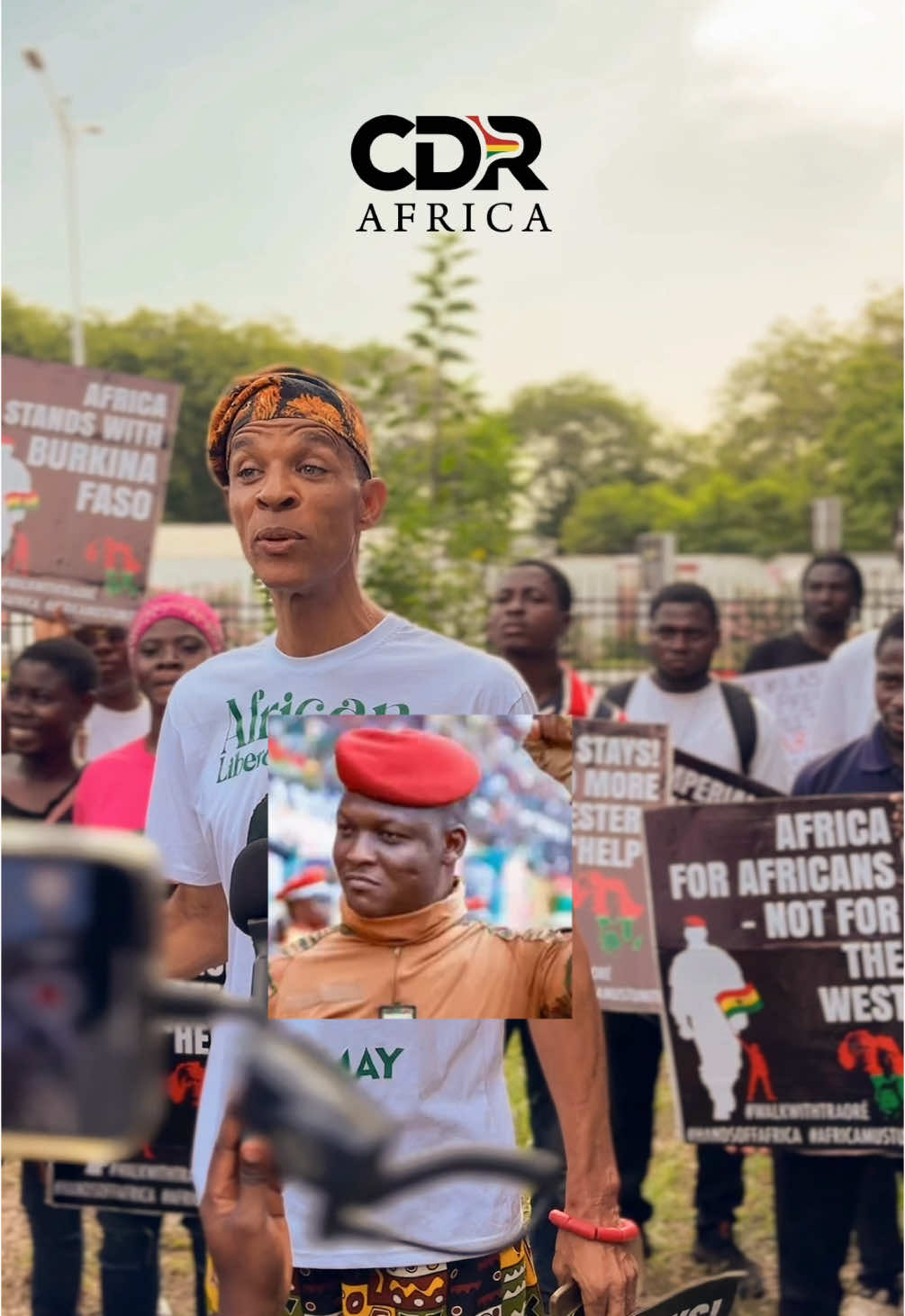 We stand with Ibrahim Traoré  #ghanatiktok🇬🇭 #fypviraltiktok🖤シ゚☆♡ #fyp 