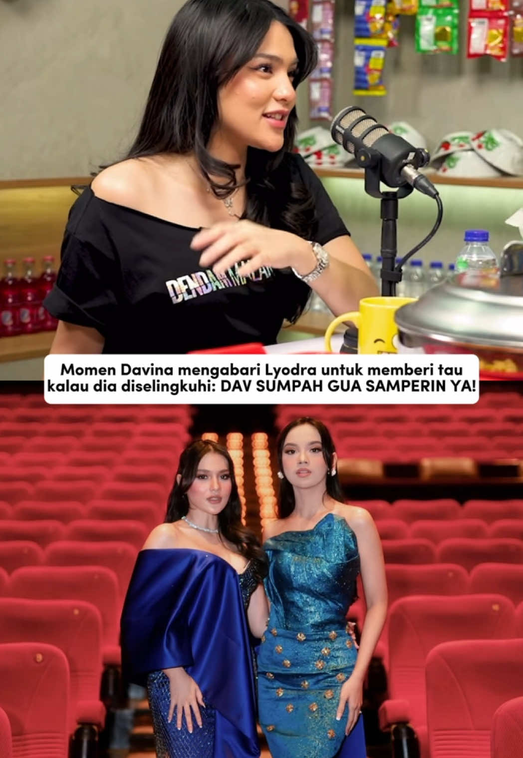 Lyly berani amat😭 #fyp #viral #beritatiktok #beritaterkini #lyodra #lyodraginting #davinakaramoy 