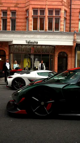 Jesko x2 👻 |Carsbyexite| #carsbyexite #a6700 #sony #koenigsegg #jesko #green #white #red #london #v8 #twinturbo 