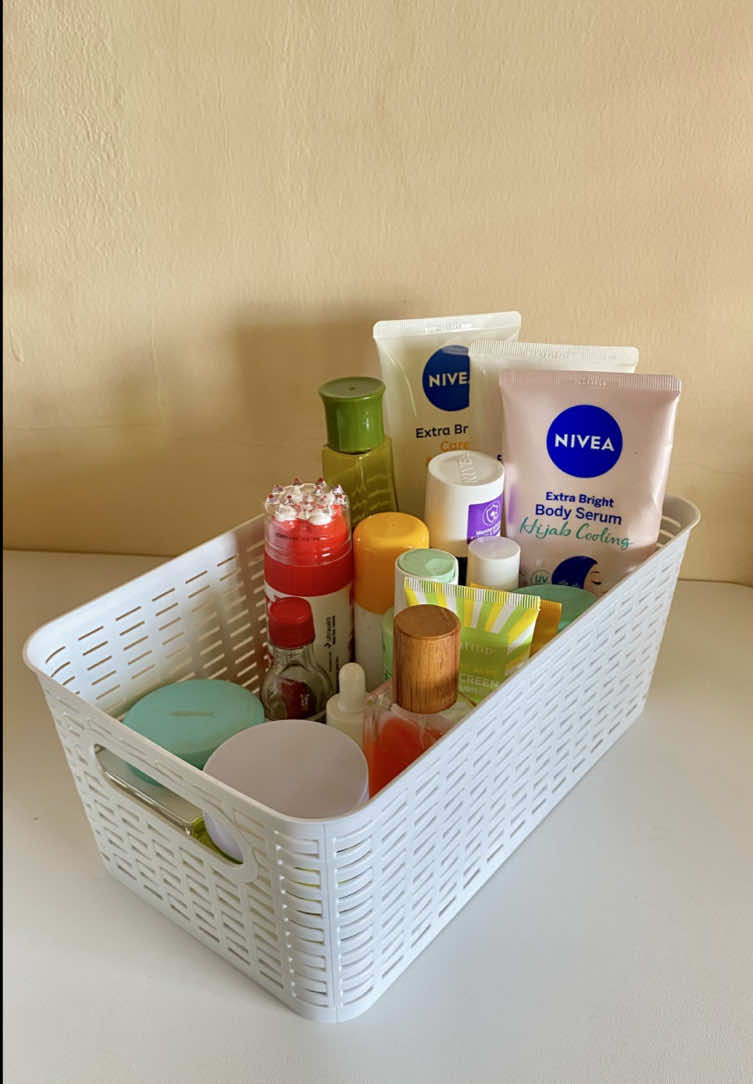 Keranjang serbaguna bisa utk tempat skincare #storagebox #keranjangserbaguna #keranjang #wadahskincare #boxskincare #tempatskincare #storagesolutions #rekomendasistoragebox #rekomendasistorage #storage #masukberanda #fyp #Guncang66SpesialGajian 