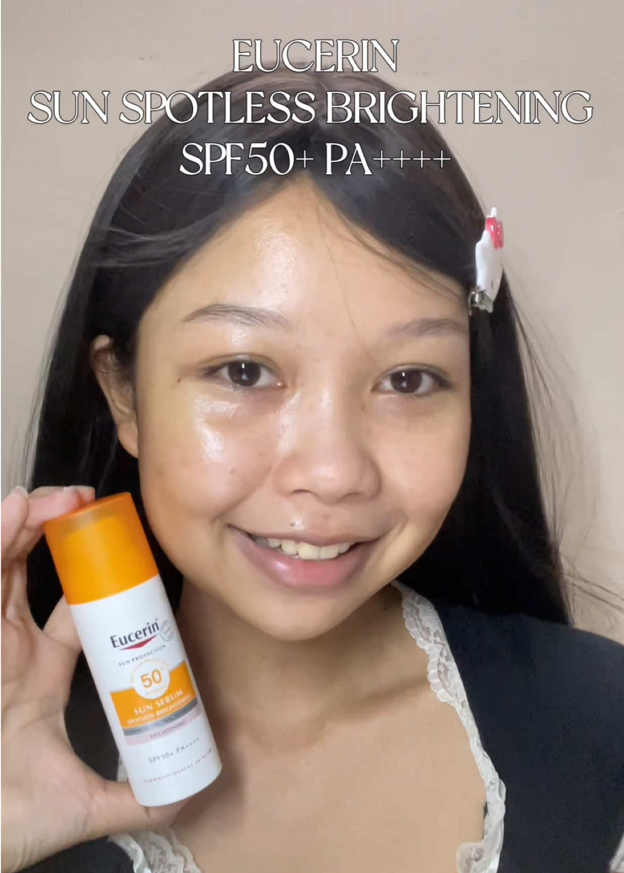 กันแดดที่ช่วยให้ผิวไบร์ทขึ้น #กันแดด #ฝ้า #กันแดดEucerin #SunSpotless #TikTuokสกินแคร์ #Thiamidol #กันแดดตัวจบ